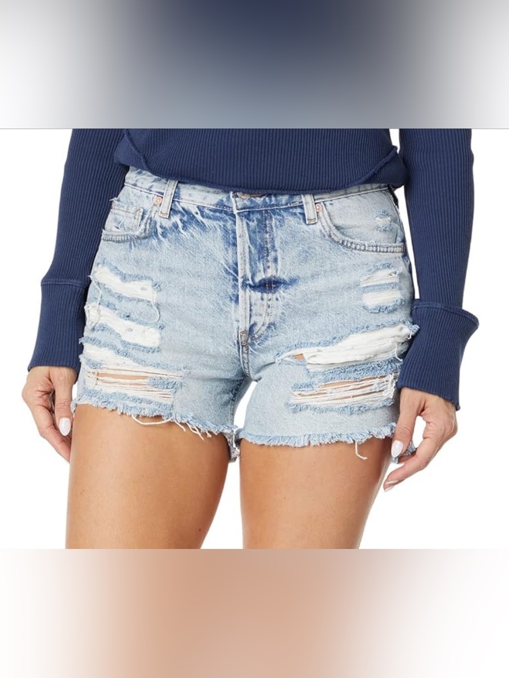 We the Free / Free People Maggie Mid Rise Short Size 27